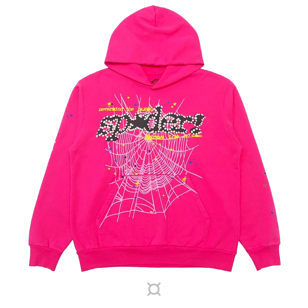 VAULT - Spider Hoodie (pink)