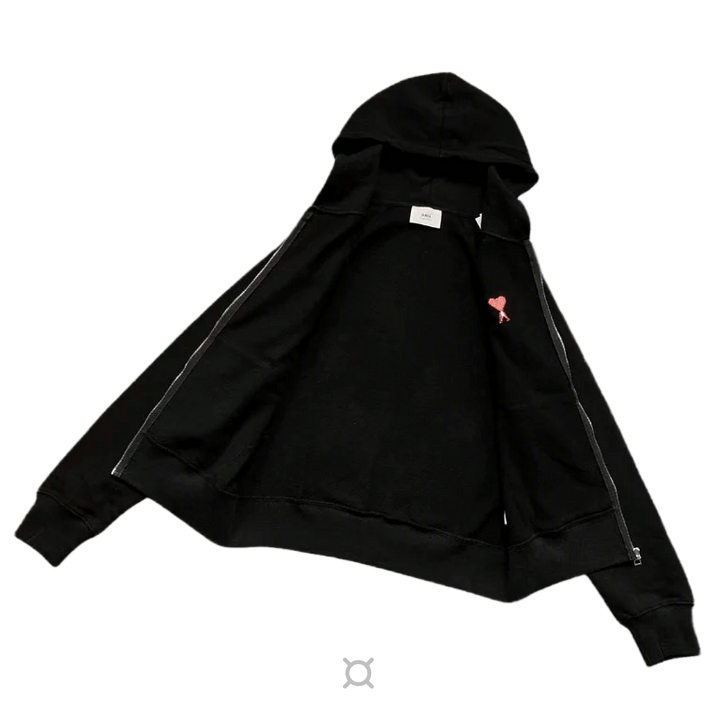 VAULT - AMi Zip-up Hoodie (black)