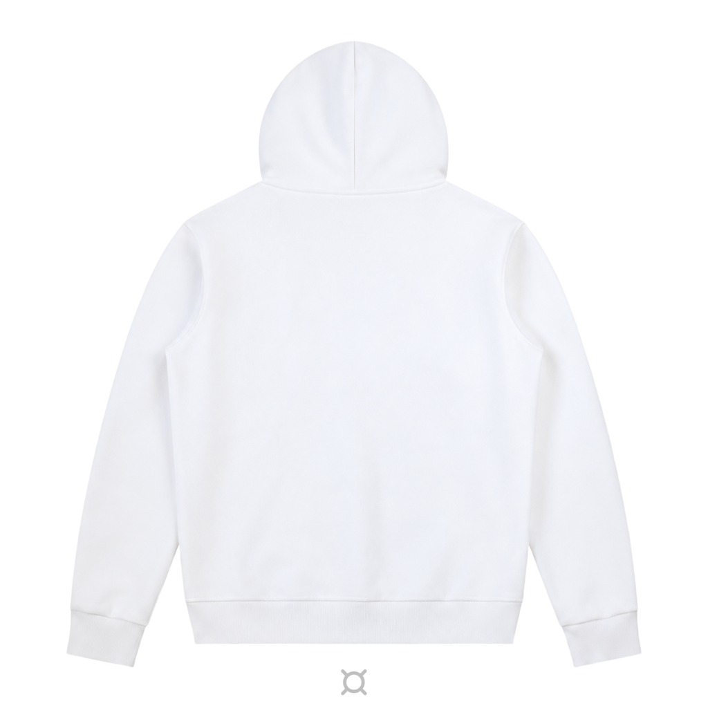 VAULT - Ralph White Zip-Up Hoodie