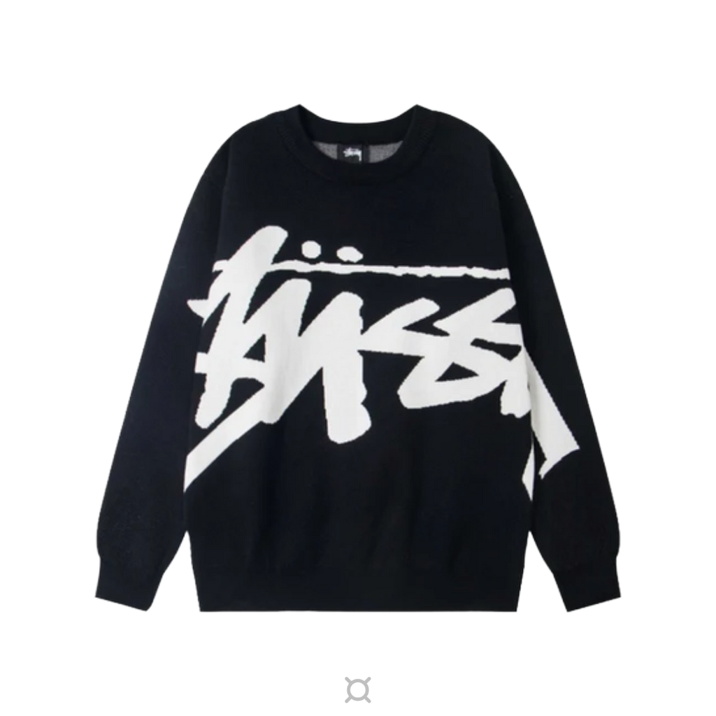 VAULT - Stussy Black Sweater