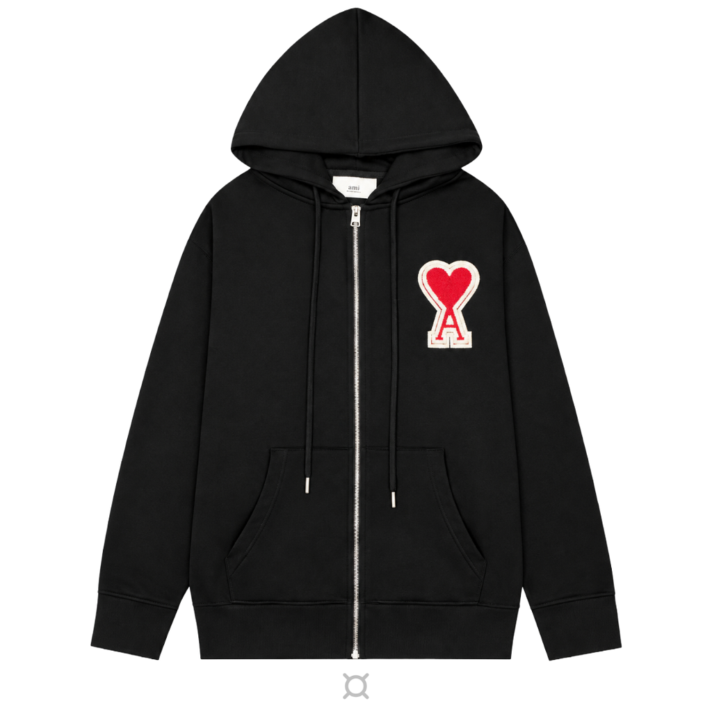 VAULT - AMI Zip-Up Hoodie