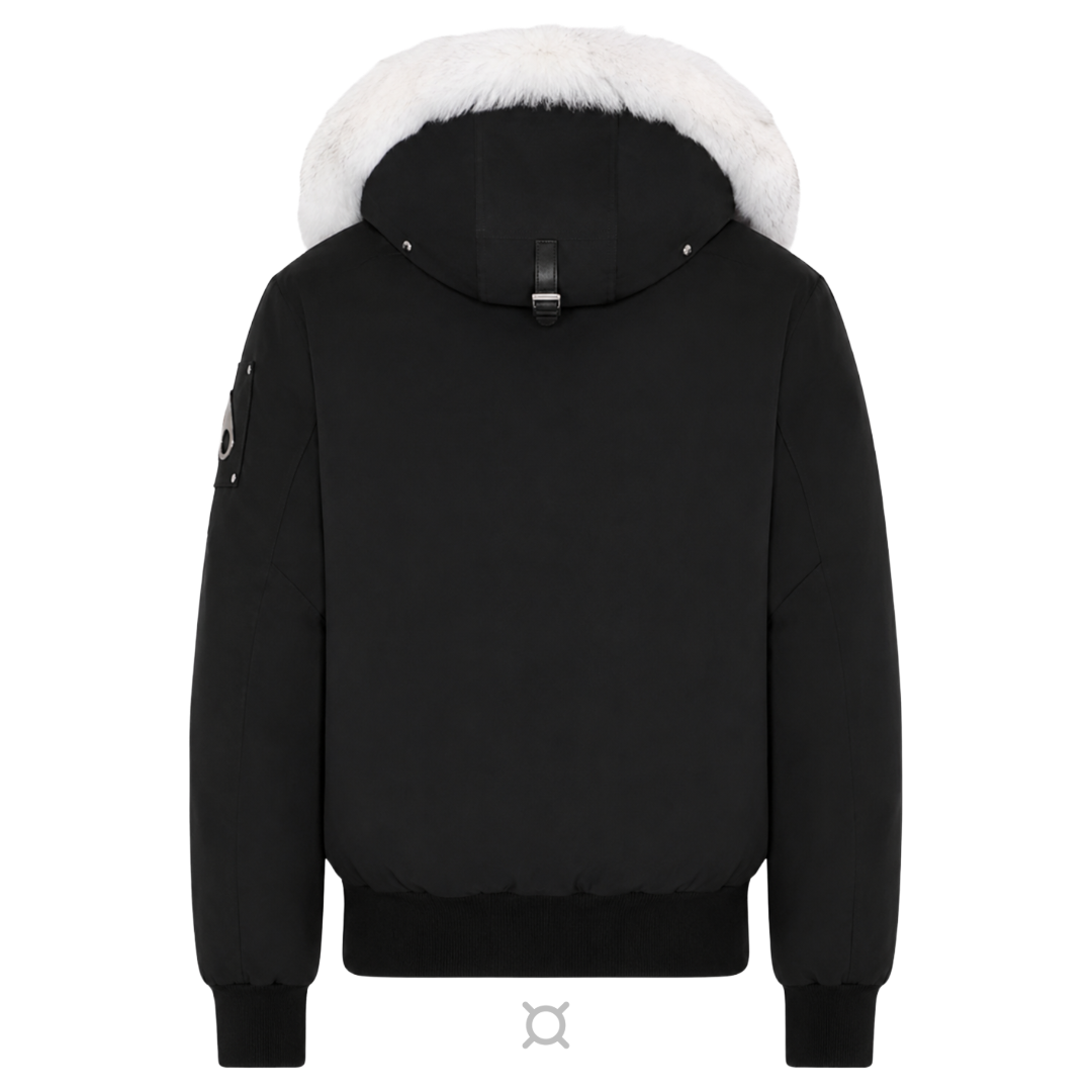 VAULT - Moose Knuckles White Fur Jacket