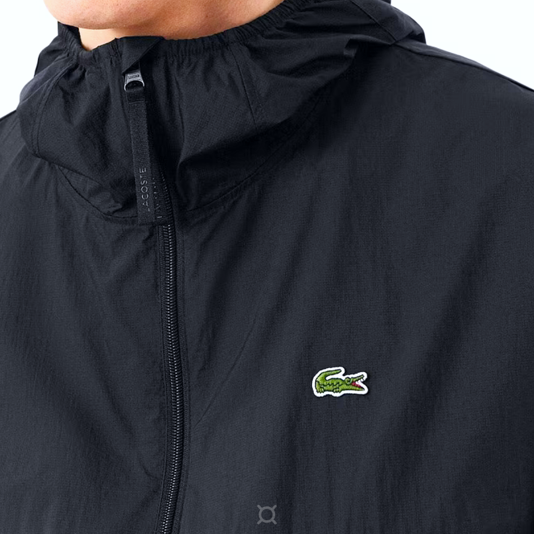 VAULT - Lacste Black Windbreaker