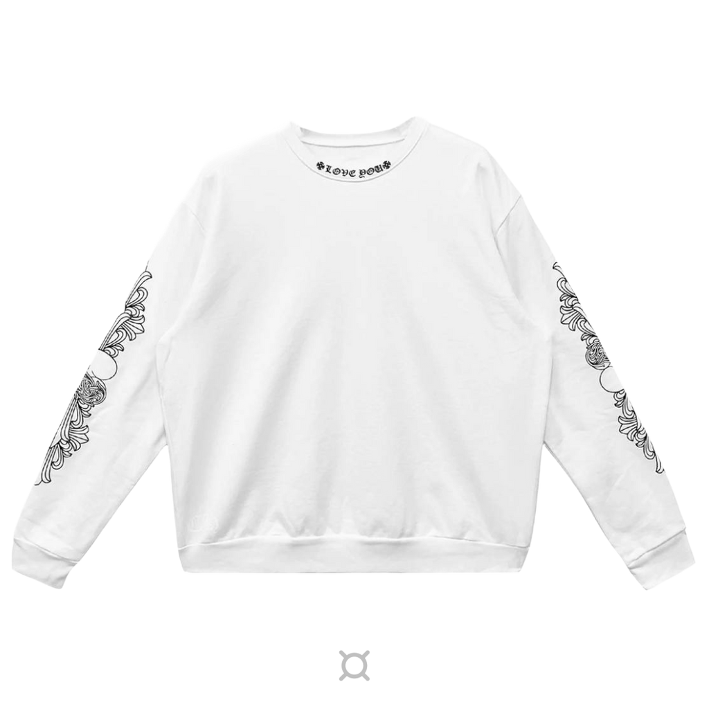 VAULT - Chrome Sweater (white)