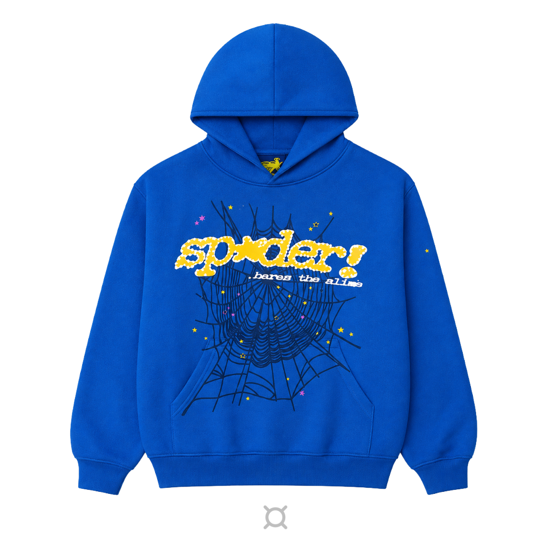 VAULT - Spider hoodie (blue)