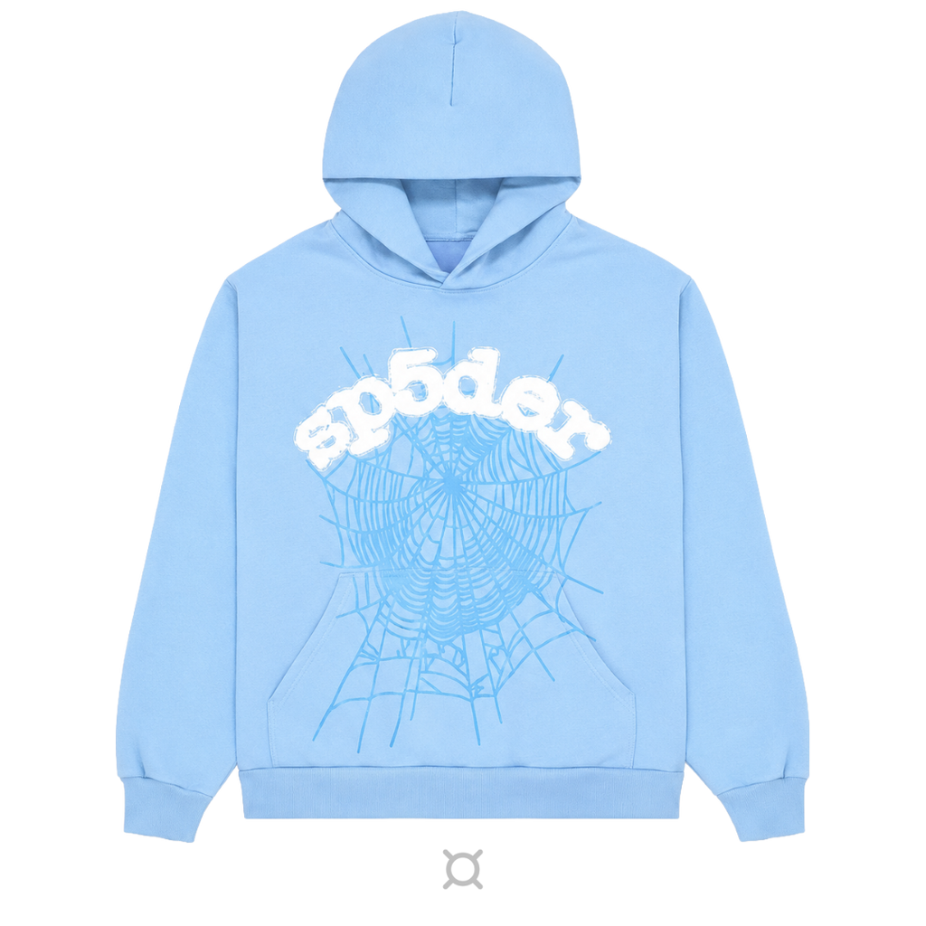VAULT - Spider hoodie (light blue)