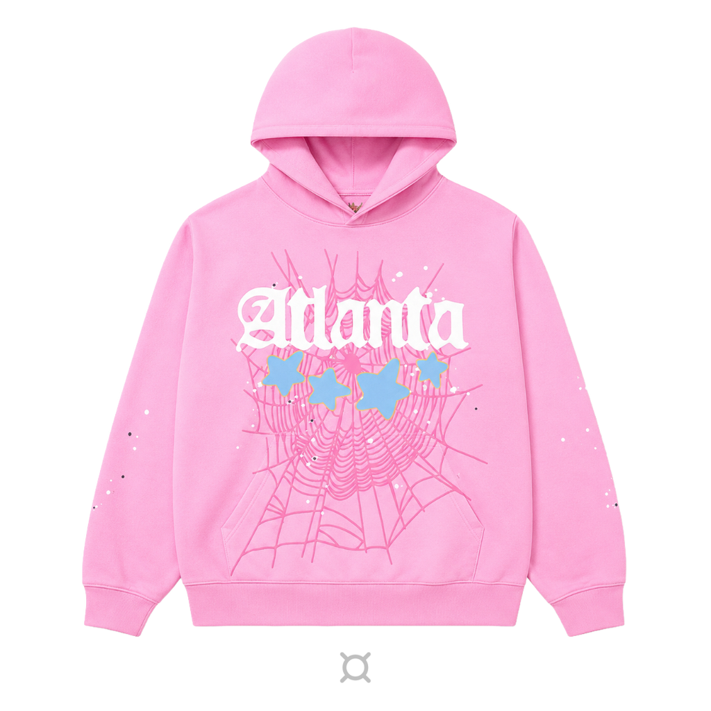 VAULT - Spider Atlanta Hoodie (pink)