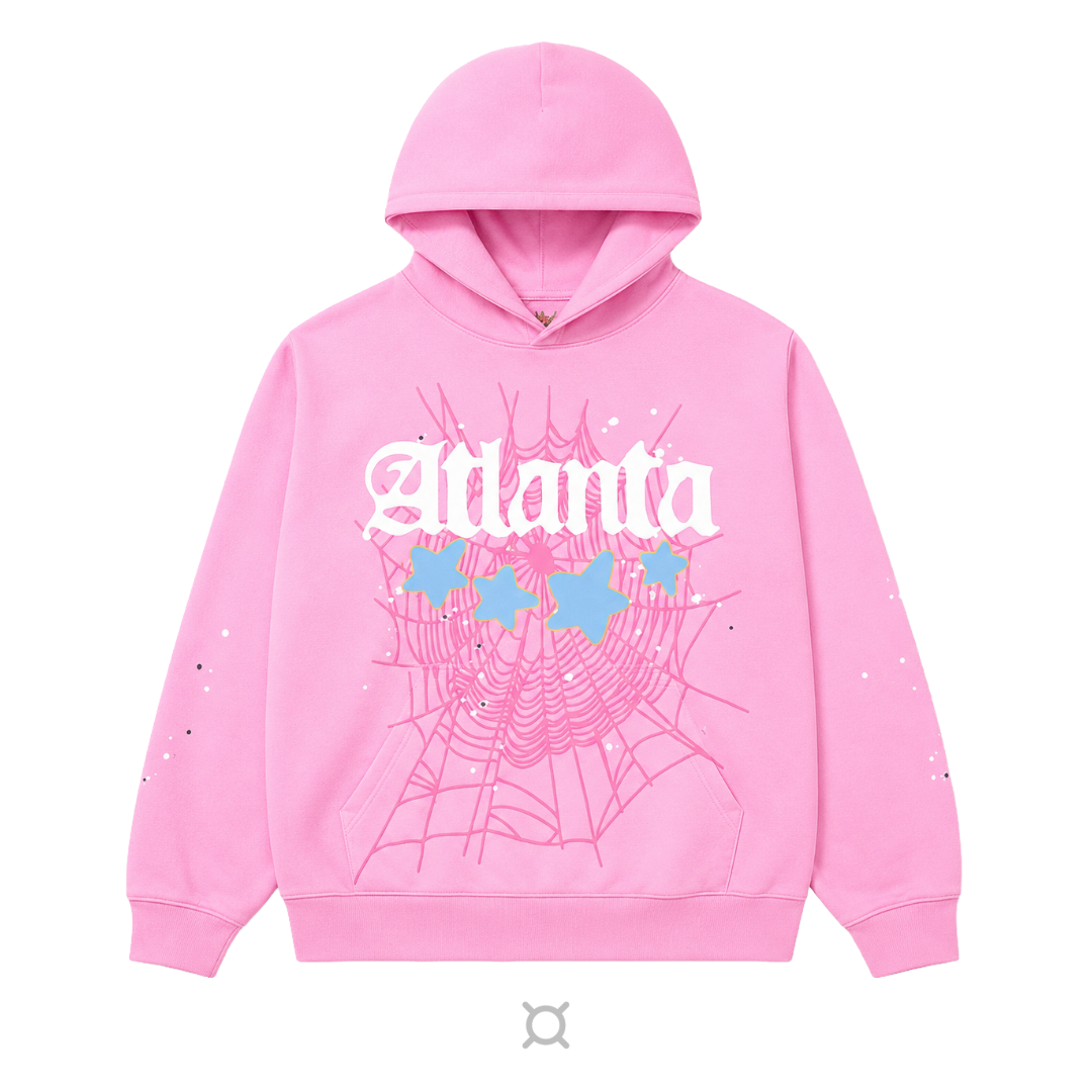VAULT - Spider Atlanta Hoodie (pink)