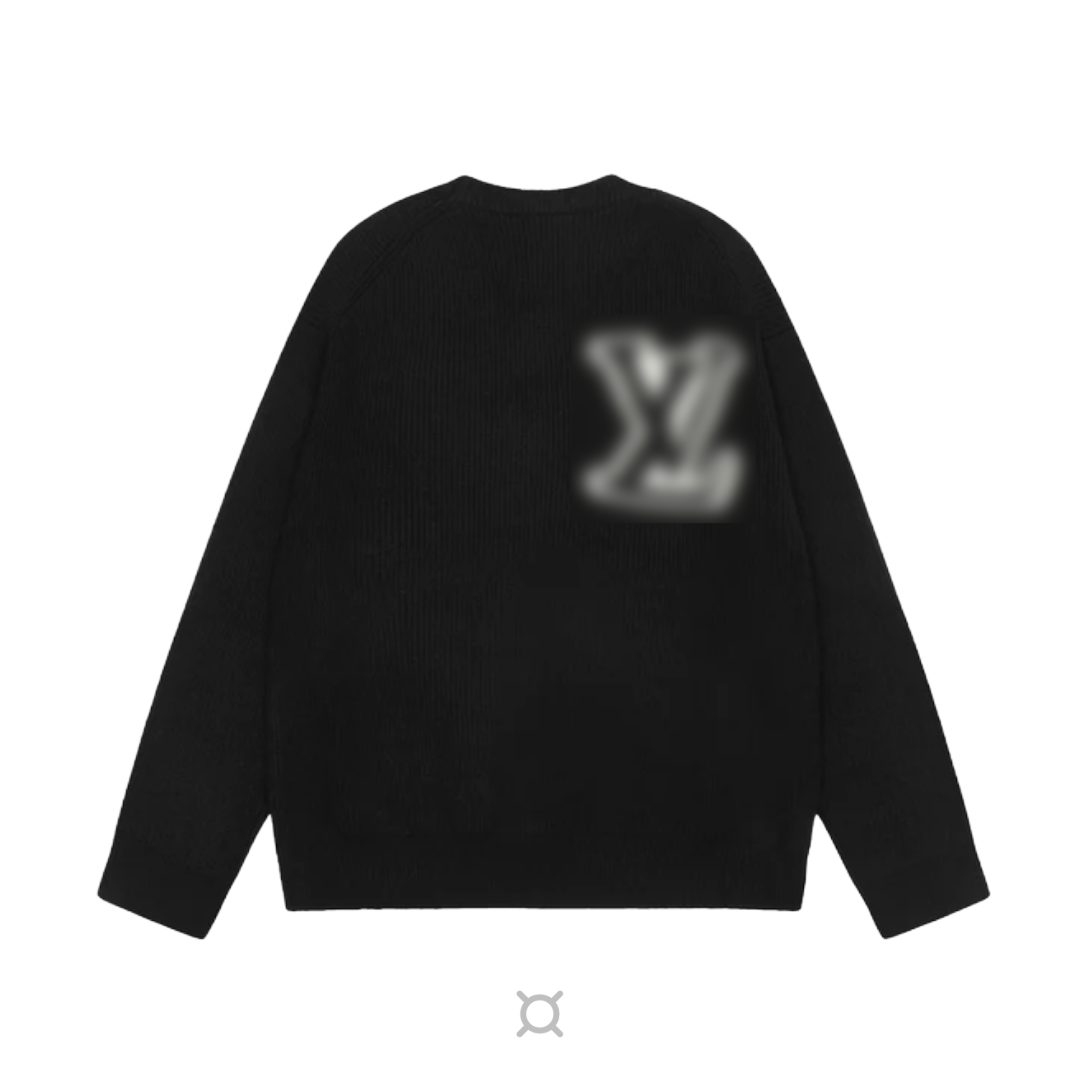 VAULT - Monogram Black Sweater
