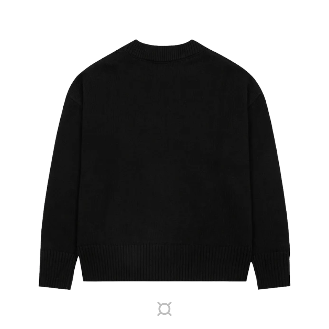 VAULT - AMI black heart sweater